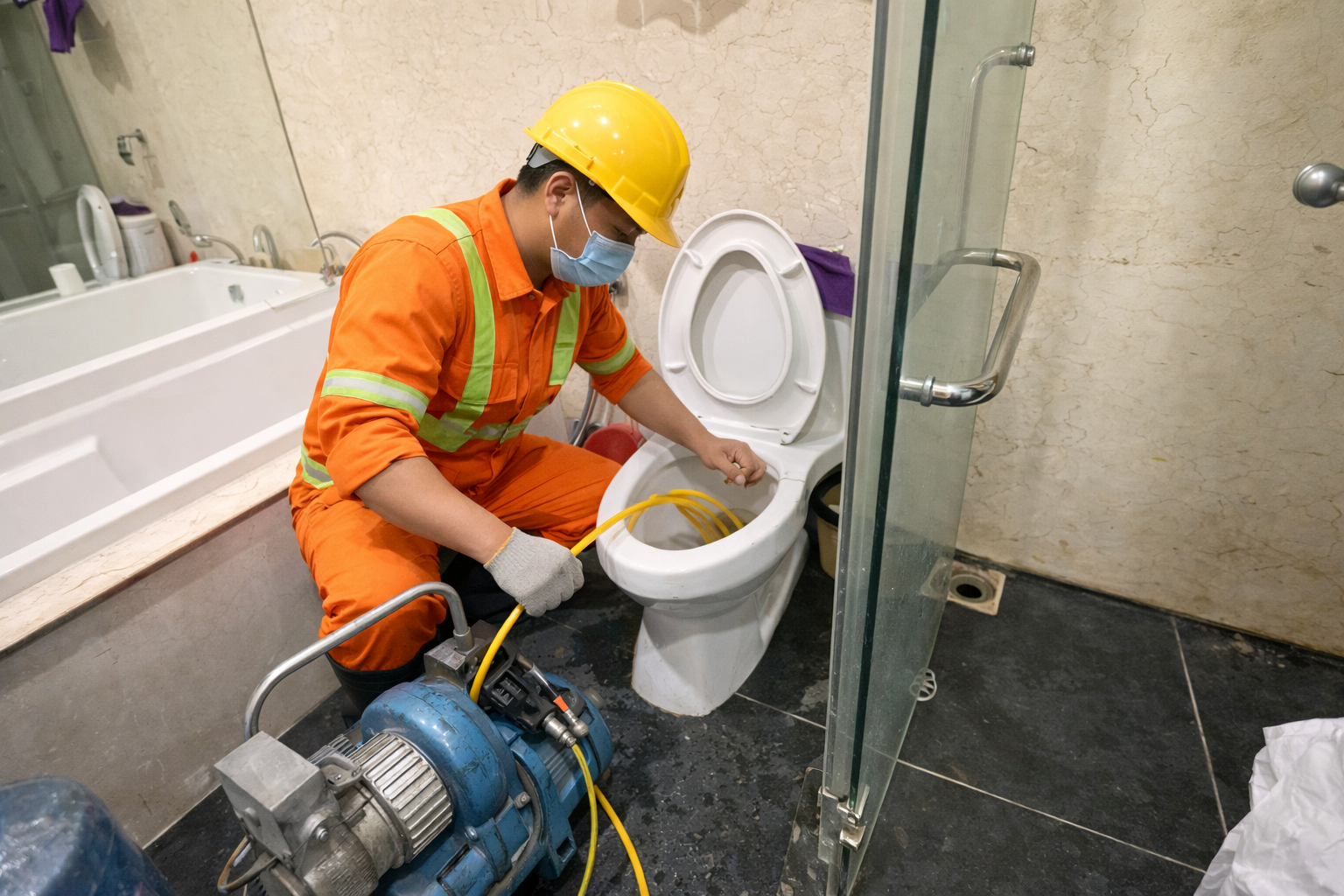 Sử dụng thiết bị vệ sinh đúng cách