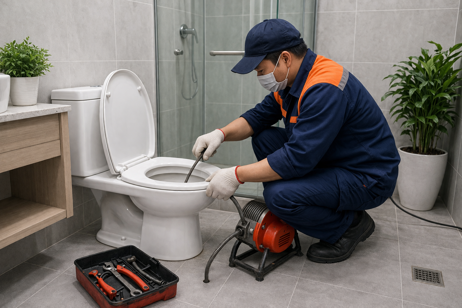 Thông Tắc Bồn Cầu