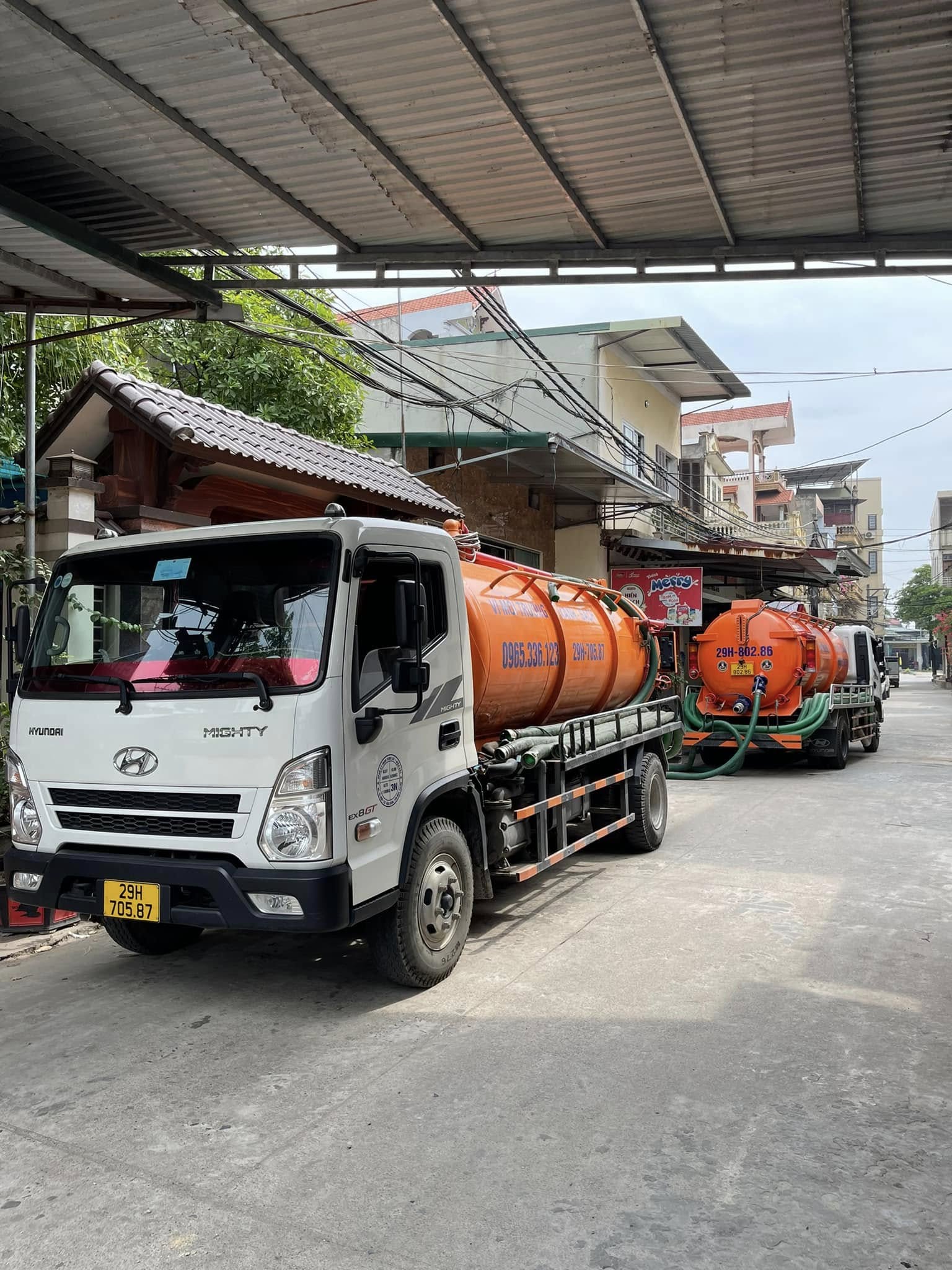 Xe bồn hút hầm cầu công nghệ mới